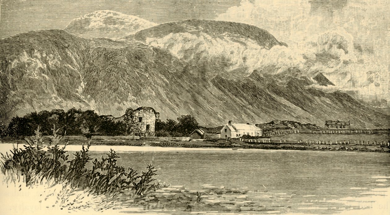 बेन नेविस और इनवर्लोची कैसल, 1898। द्वारा अज्ञात