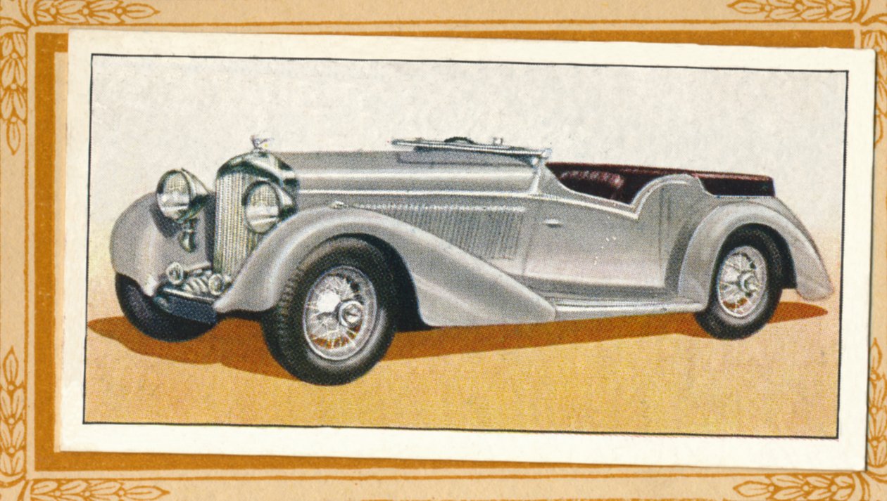 बेंटले 3 12-लिटर स्पोर्ट्स टूरर, c1936 द्वारा अज्ञात