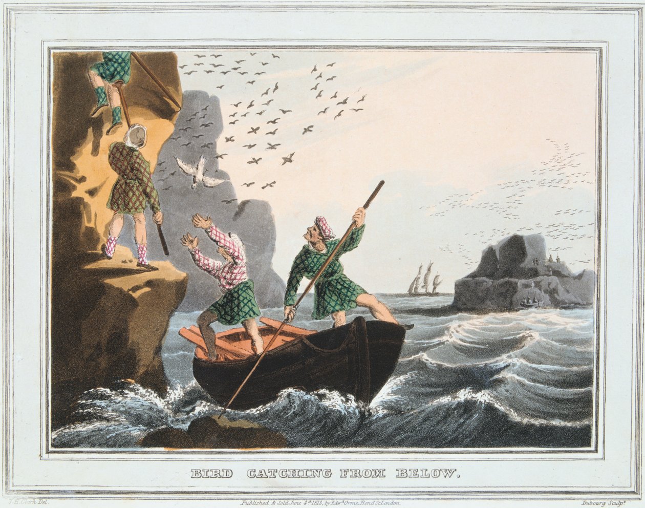 बर्ड कैचिंग बॉटम, शेटलैंड आइलैंड्स, 1813 से द्वारा अज्ञात