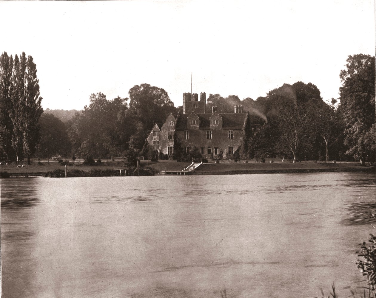 बिशम एबे, मार्लो के ऊपर, बर्कशायर, 1894। द्वारा अज्ञात