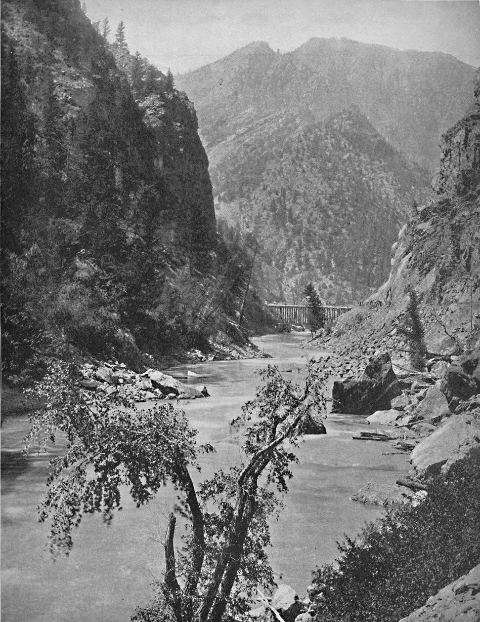 गुनिसन के काले घाटी, कर्नल, c1897। द्वारा अज्ञात