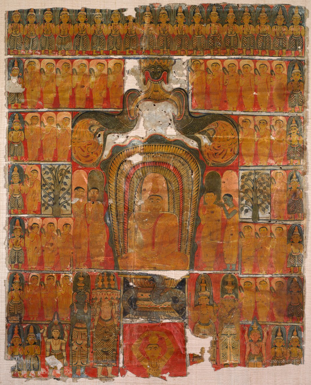 धन्य भगवान बुद्ध, 1700। द्वारा अज्ञात