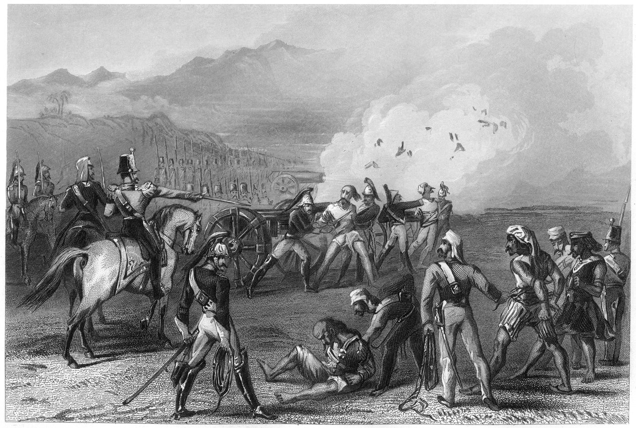 बंदूकें, 1857, सी 1860 से उत्परिवर्ती सिपाहियों को उड़ा देना द्वारा अज्ञात