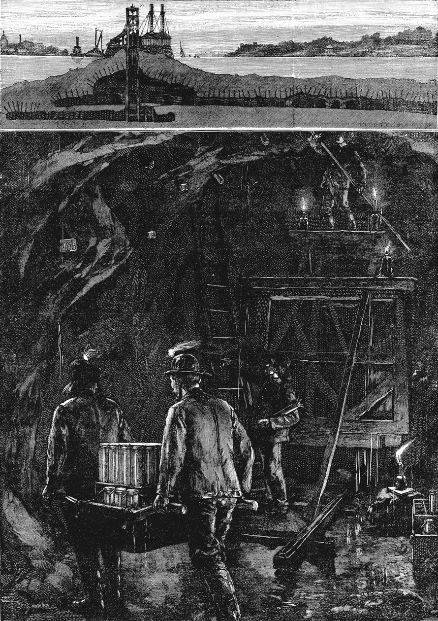 फ्लड रॉक, 1885, 1886 को उड़ा देना द्वारा अज्ञात
