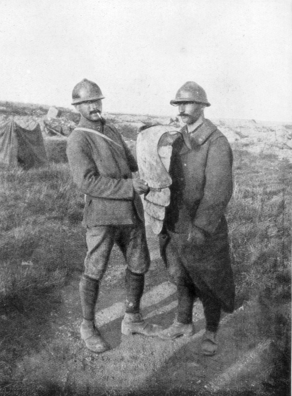 जर्मन स्टर्मट्रुप्पेन स्टॉर्म ट्रूप्स के बॉडी आर्मर, वर्दुन, 1917, 1926 द्वारा अज्ञात