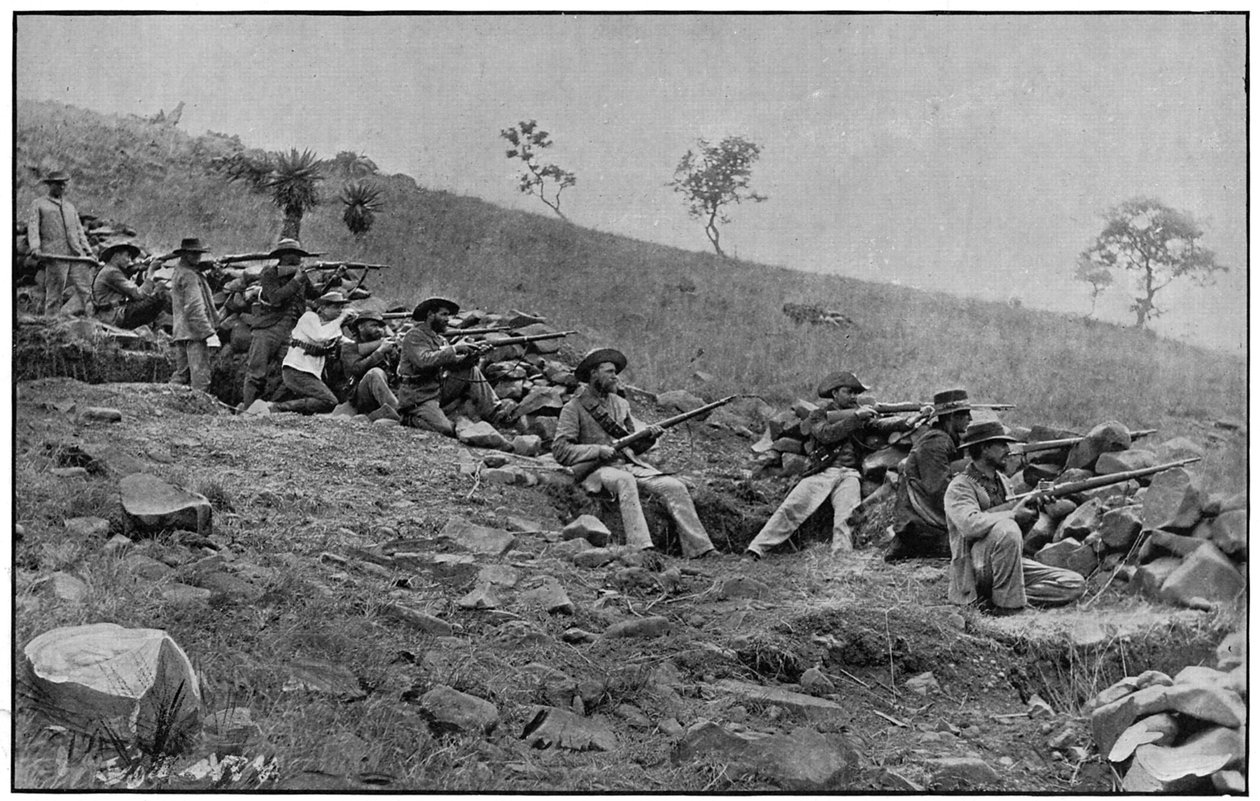 लेडस्मिथ, द्वितीय बोअर युद्ध, 1899-1900 के आसपास नावें। द्वारा अज्ञात