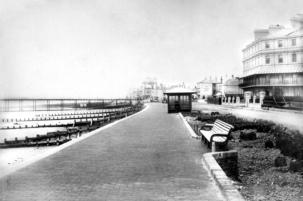 Bognor Parade, c1882 द्वारा अज्ञात