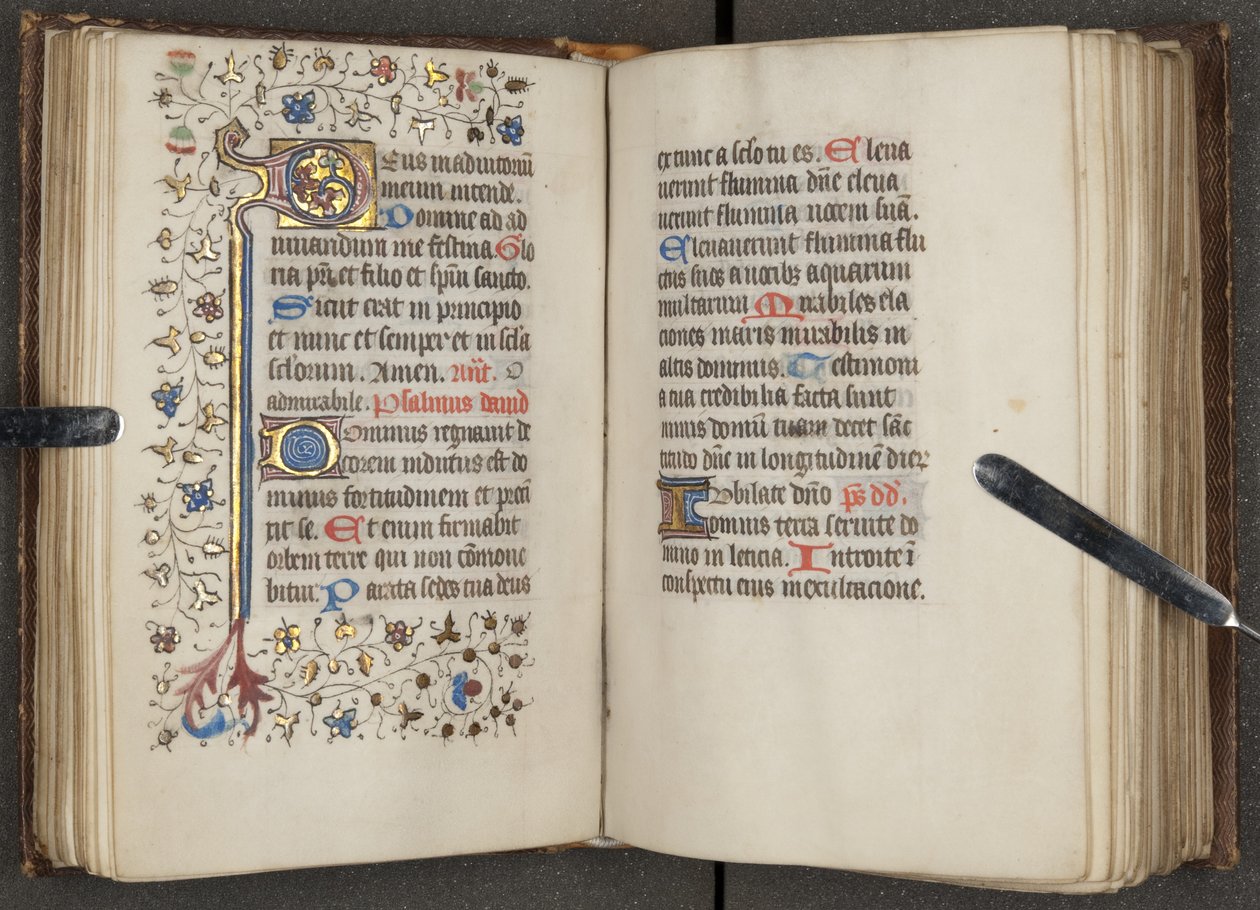 बुक ऑफ आवर्स, c.1450 (वेल्लम पर स्याही) द्वारा अज्ञात