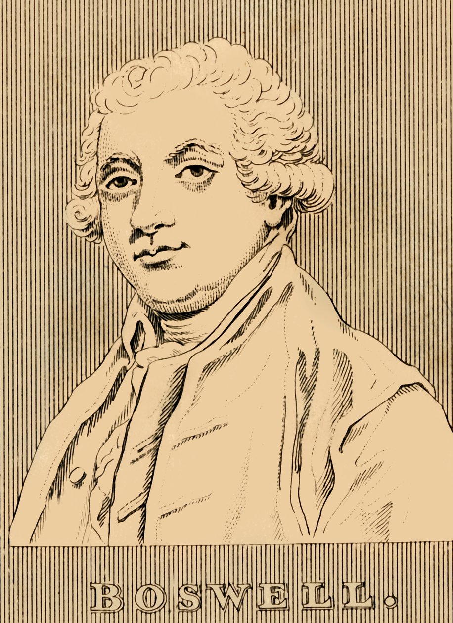 बोसवेल, 1740-1795, 1830। द्वारा अज्ञात