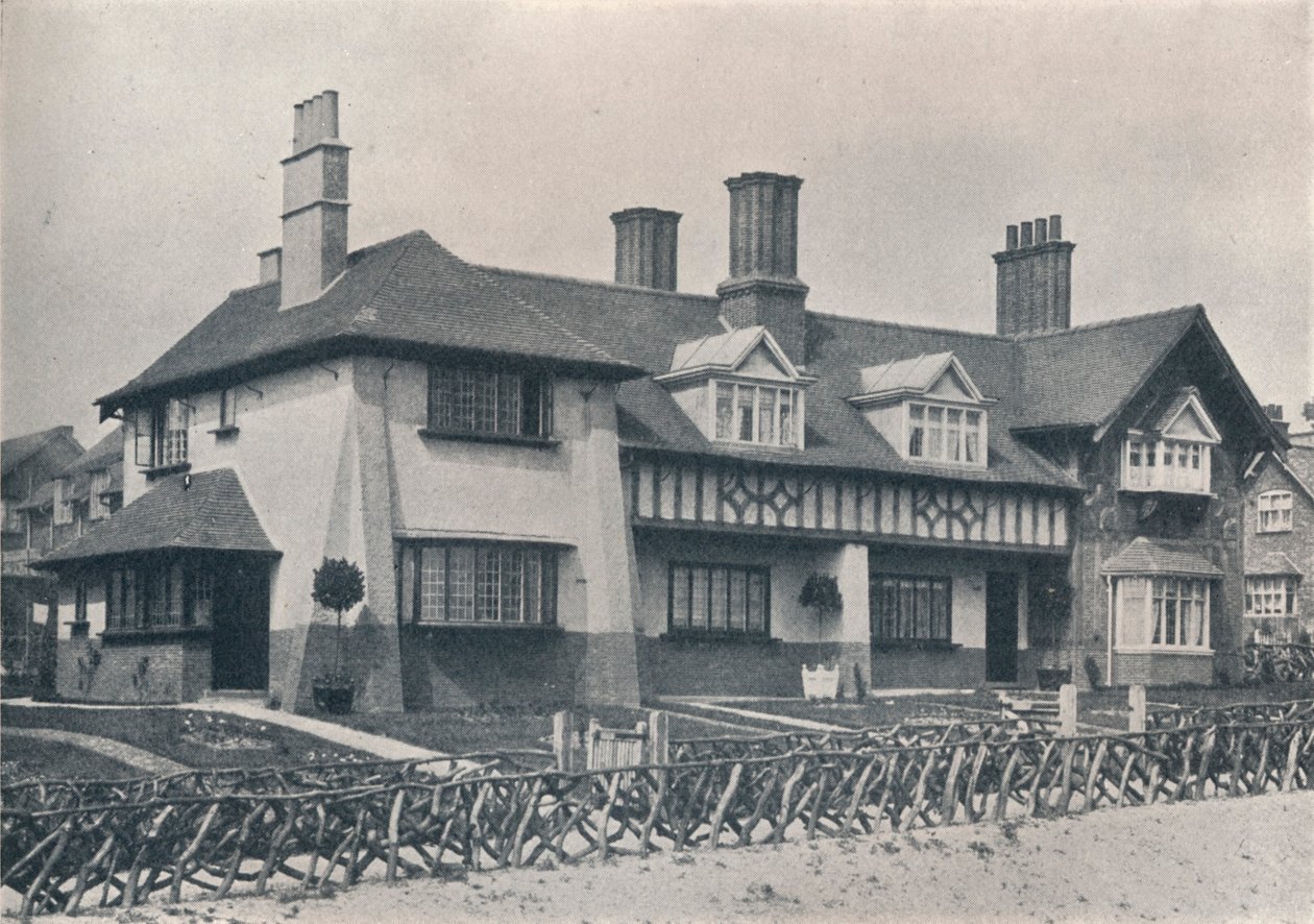 बॉर्नविल: कॉटेज हॉली ग्रोव में WA हार्वे द्वारा, c1900 1901-1902 द्वारा अज्ञात