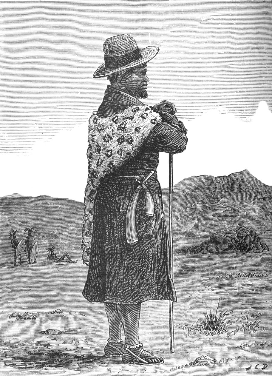 बोवेन, स्वाज़ी कमांडर-इन-चीफ़, c1880 द्वारा अज्ञात