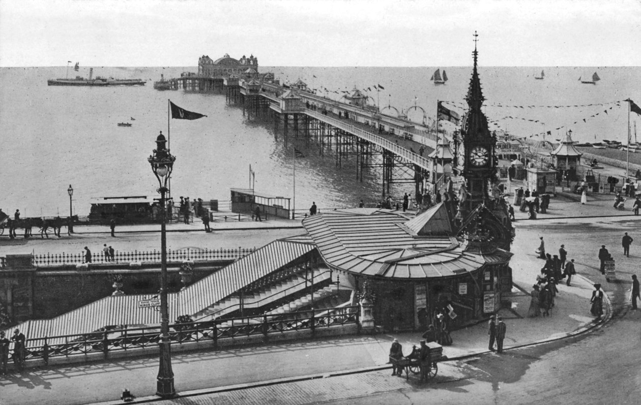 ब्राइटन एक्वेरियम, ब्राइटन, ईस्ट ससेक्स, c1900s-c1920s द्वारा अज्ञात