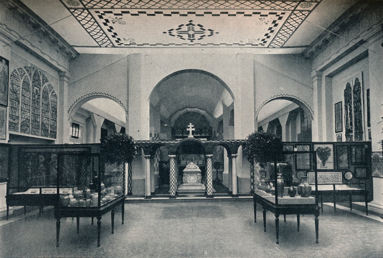 ब्रिटिश कला और शिल्प अनुभाग, गेन्ट इंटरनेशनल प्रदर्शनी, 1913। द्वारा अज्ञात