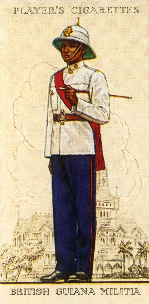 ब्रिटिश गुयाना मिलिशिया, 1936। द्वारा अज्ञात