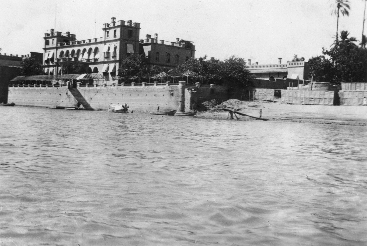 ब्रिटिश जनरल मुख्यालय, बगदाद, मेसोपोटामिया, WWI, 1918 द्वारा अज्ञात