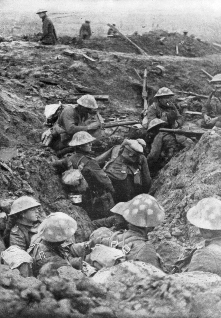 30 अक्टूबर, 1917 को Ypres, बेल्जियम के पास, मेनिन रोड पर ब्रिटिश सेना द्वारा अज्ञात