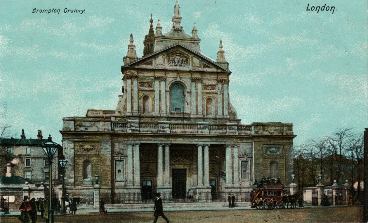 ब्रॉम्पटन ओरेटरी, लंदन, c1910। द्वारा अज्ञात
