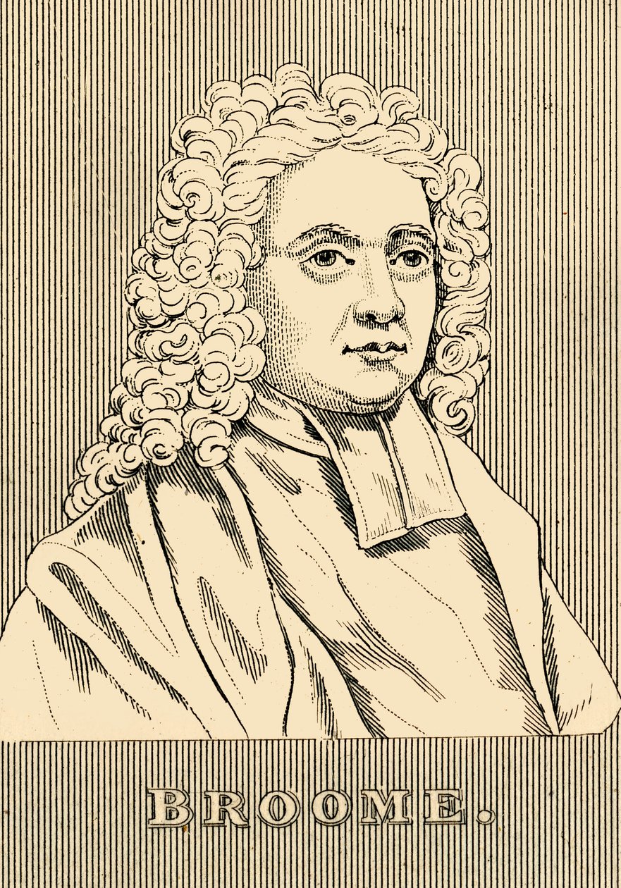 ब्रूम, 1689-1745, 1830। द्वारा अज्ञात