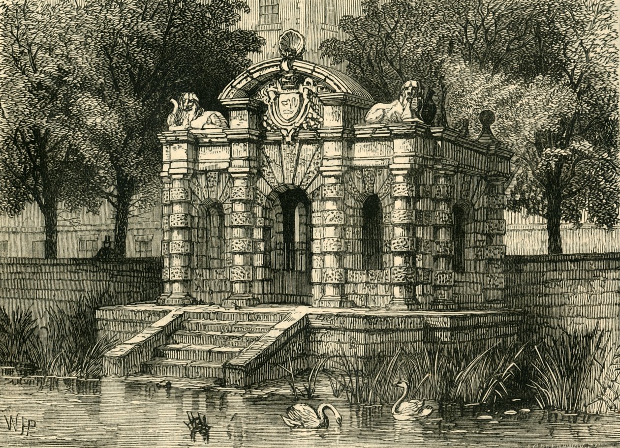 1830, 1881 में बकिंघम गेट। द्वारा अज्ञात