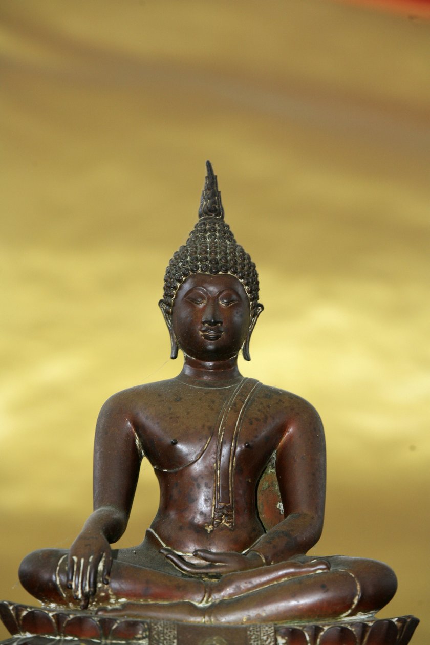 बुद्ध। वाट चयमंगकलाराम मंदिर। पिनांग पिनांग मलेशिया द्वारा अज्ञात