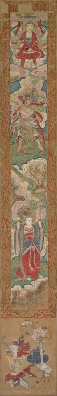 बौद्ध पैनल, 1300s। द्वारा अज्ञात