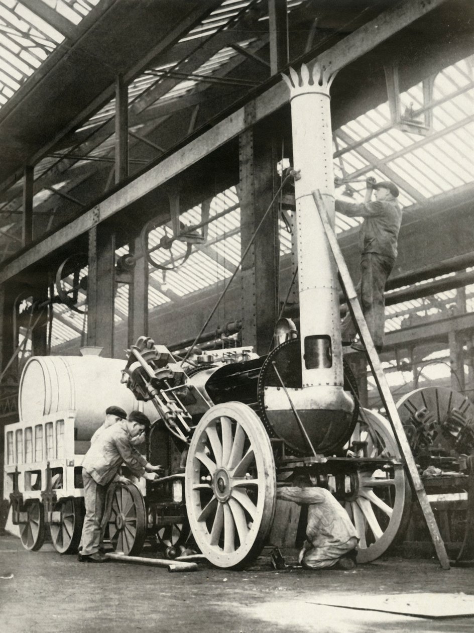 रॉकेट का निर्माण - 1935, 1935 में। द्वारा अज्ञात