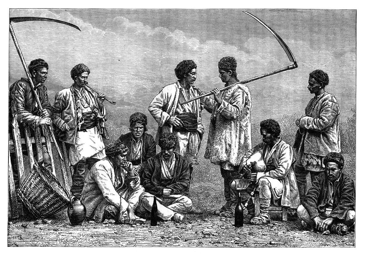 बल्गेरियाई किसान, c1890 द्वारा अज्ञात