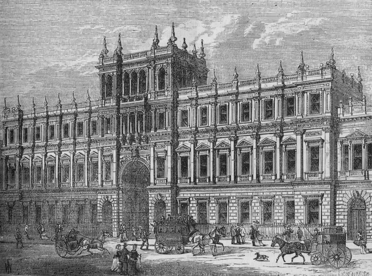 बर्लिंगटन हाउस, वेस्टमिंस्टर, लंदन, 1875 1878 द्वारा अज्ञात