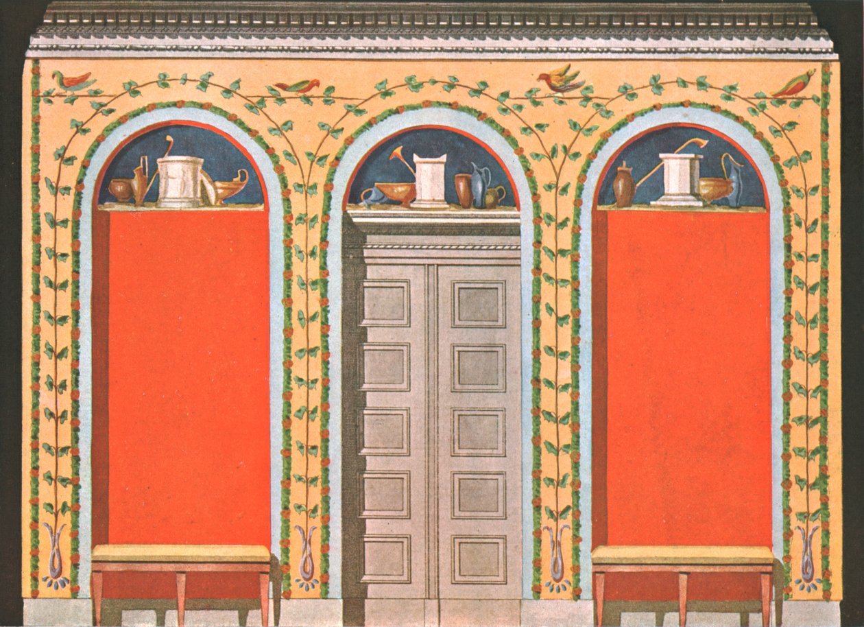 हर्कुलानेम स्वाद में कैबिनेट, लीपज़िग, जर्मनी, 1928। द्वारा अज्ञात