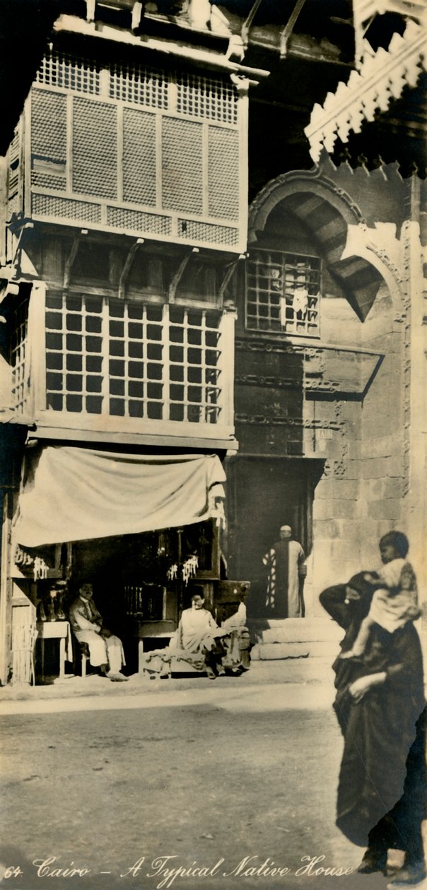 काहिरा - एक विशिष्ट मूल घर, c1918-c1939। द्वारा अज्ञात