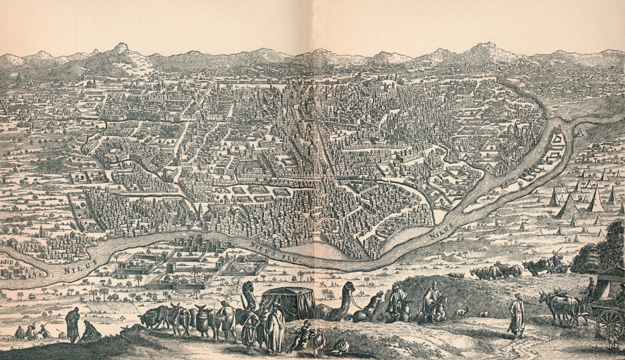 काहिरा, सी 1670, 1903 द्वारा अज्ञात