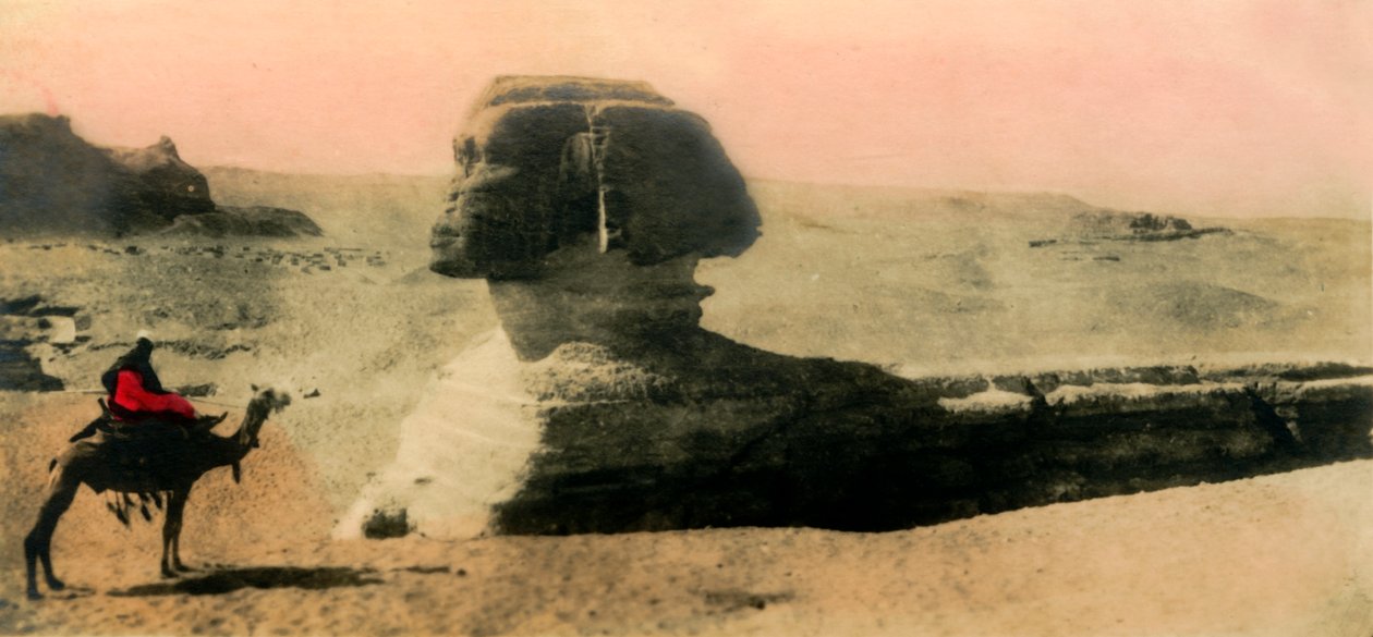 काहिरा: स्फिंक्स, c1918-c1939। द्वारा अज्ञात