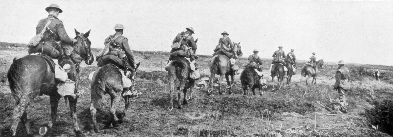 कनाडाई घुड़सवार सेना, विमी, फ्रांस, प्रथम विश्व युद्ध, अप्रैल 1917 द्वारा अज्ञात