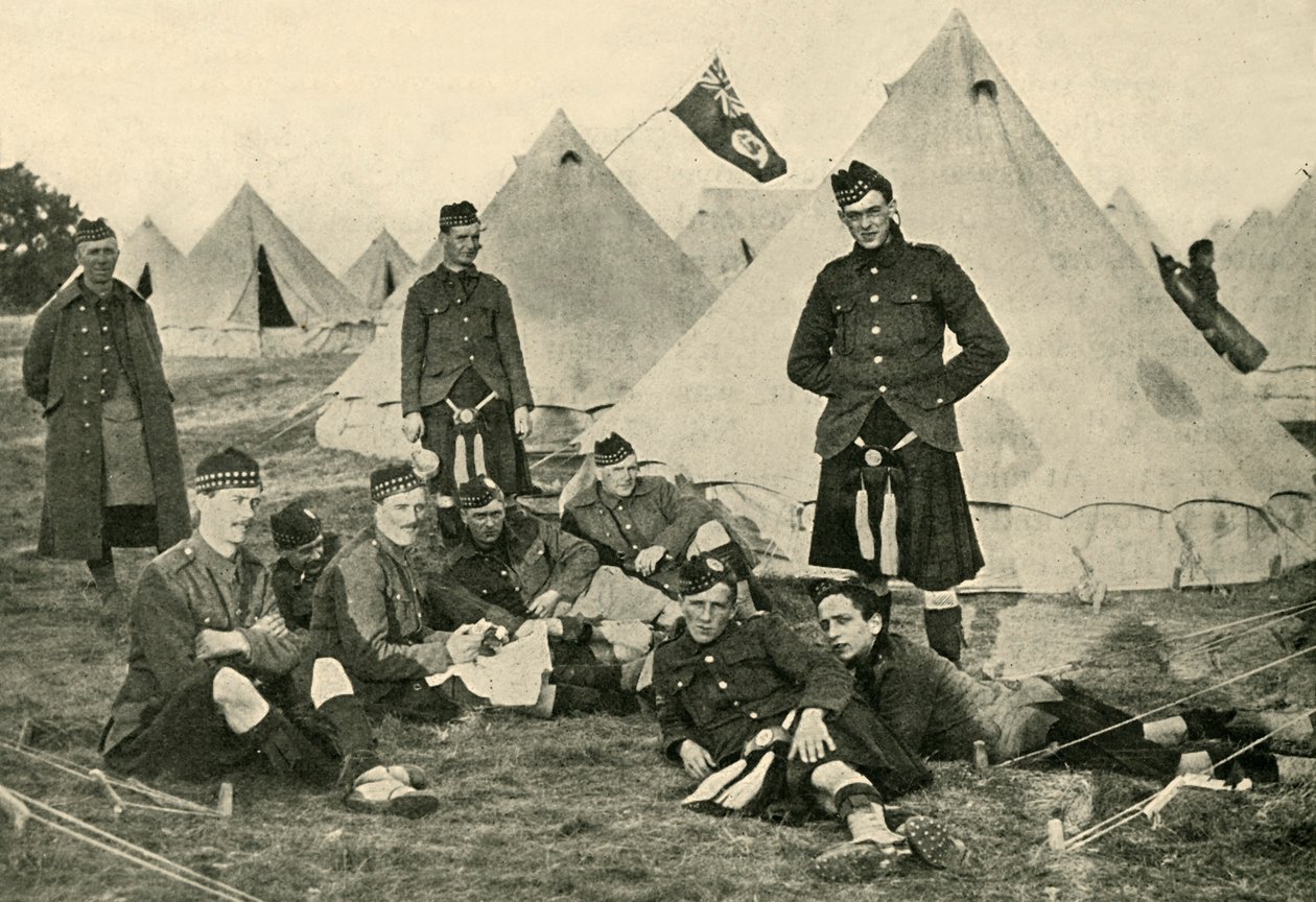 कनाडाई सैनिक, प्रथम विश्व युद्ध, 1914, c1920। द्वारा अज्ञात