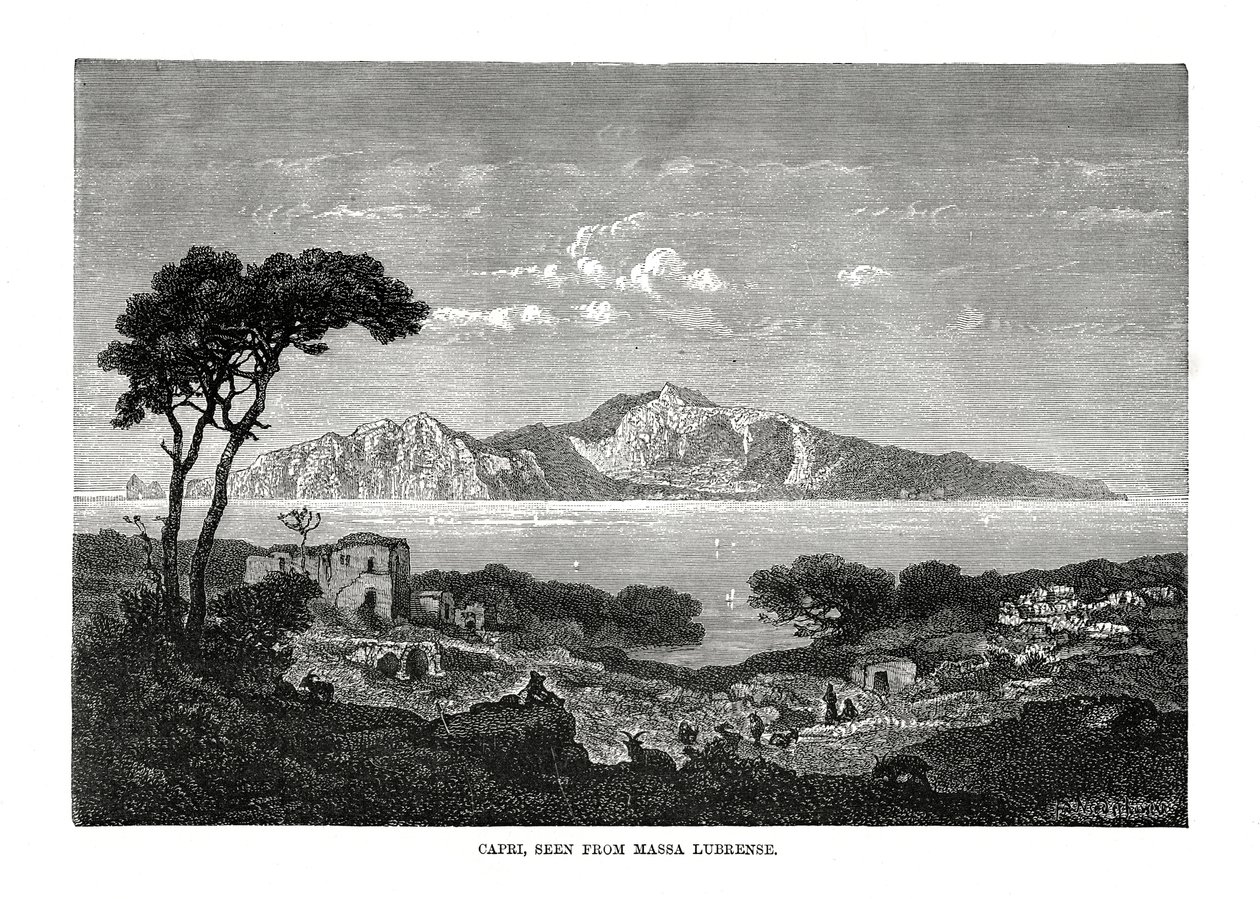 कैसरी को मैसा लुब्रेनसे, इटली, 1879 से देखा गया द्वारा अज्ञात