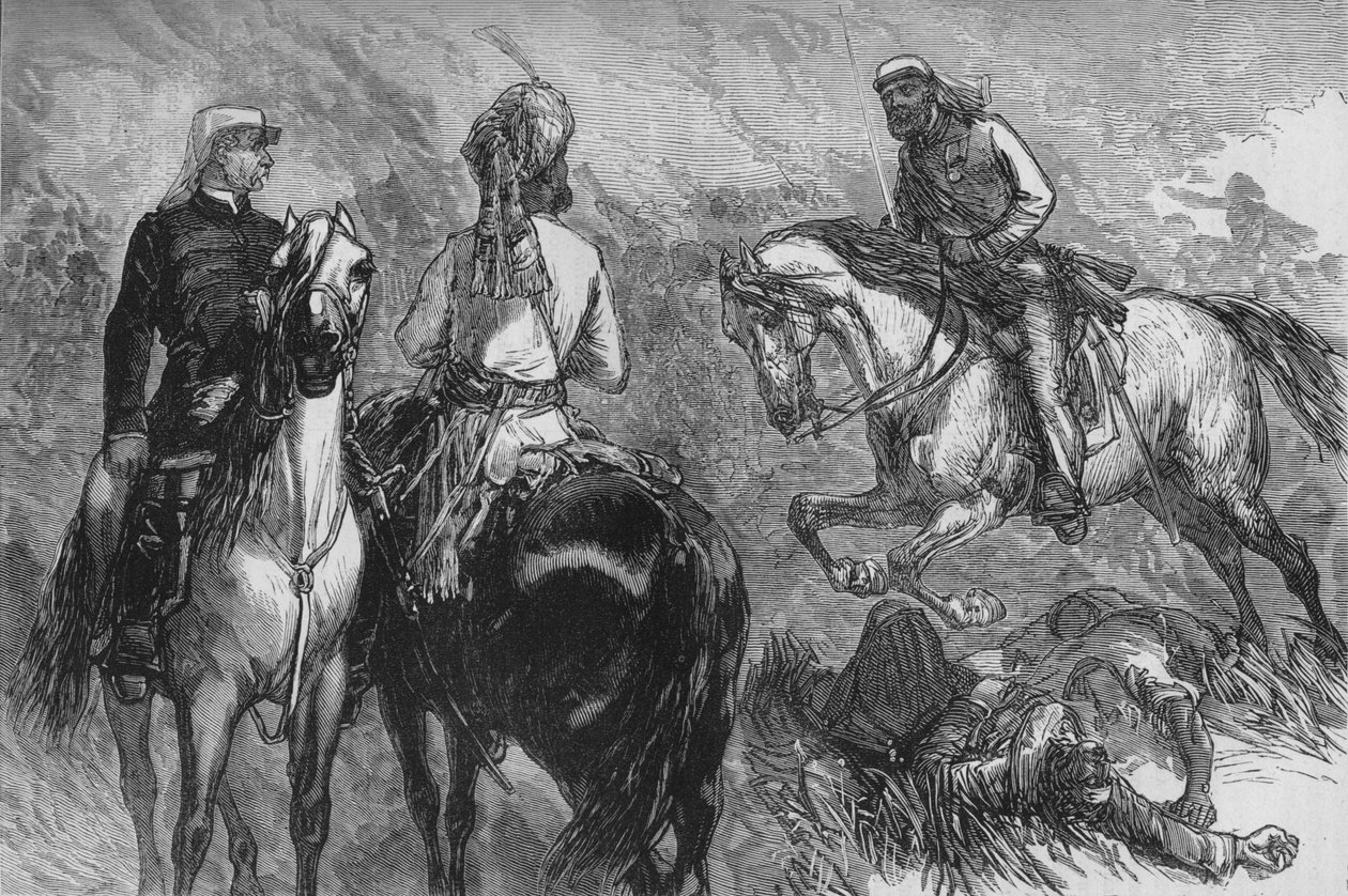 कैप्टन होप जॉनस्टोन कैप्चरिंग न्यूज, c1880 द्वारा अज्ञात