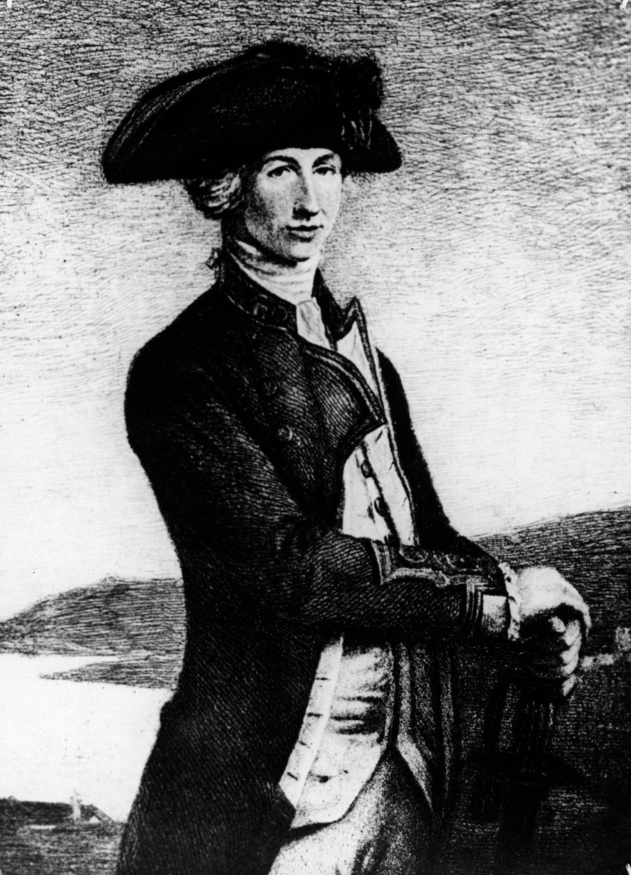 कप्तान होरेशियो नेल्सन, 1777-1781, 19 वीं शताब्दी द्वारा अज्ञात