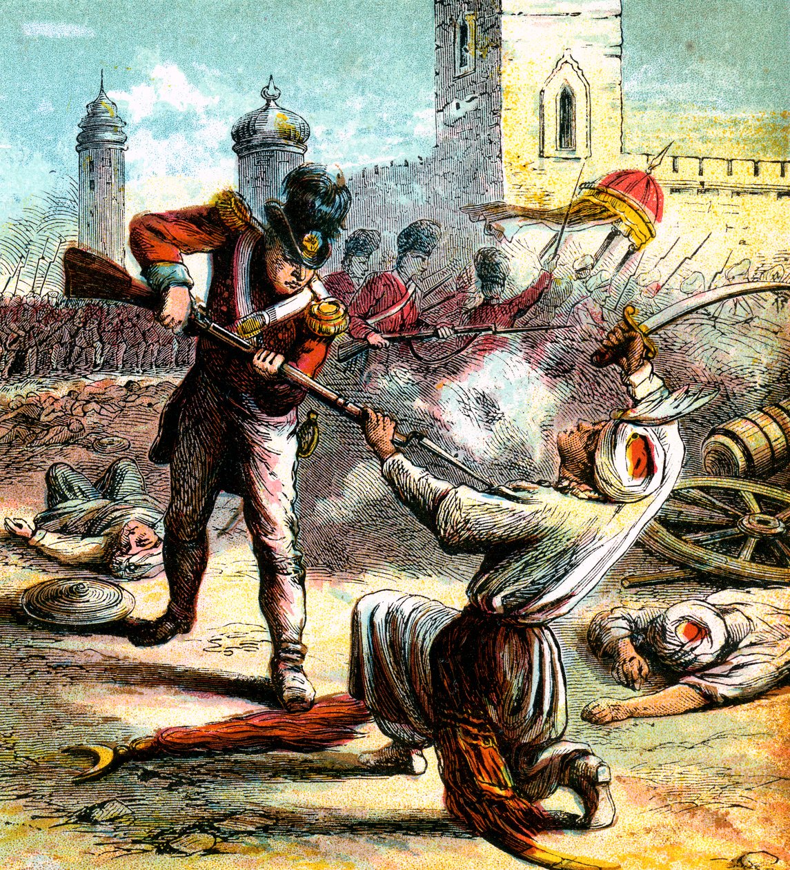 सेरिंगपटम पर कब्जा, 1799 c1850s द्वारा अज्ञात