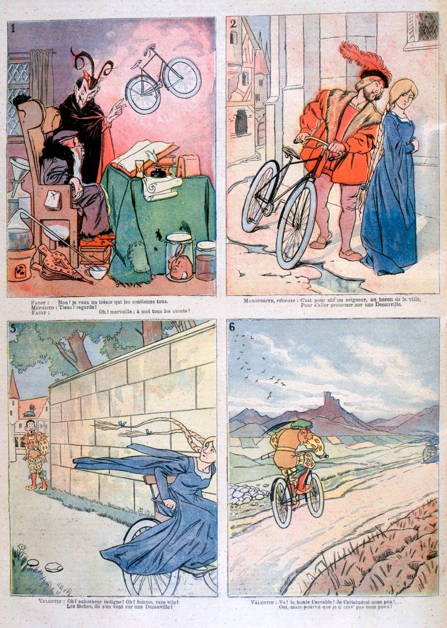 फाउस्ट की कथा, 1894 से नक्काशी द्वारा अज्ञात