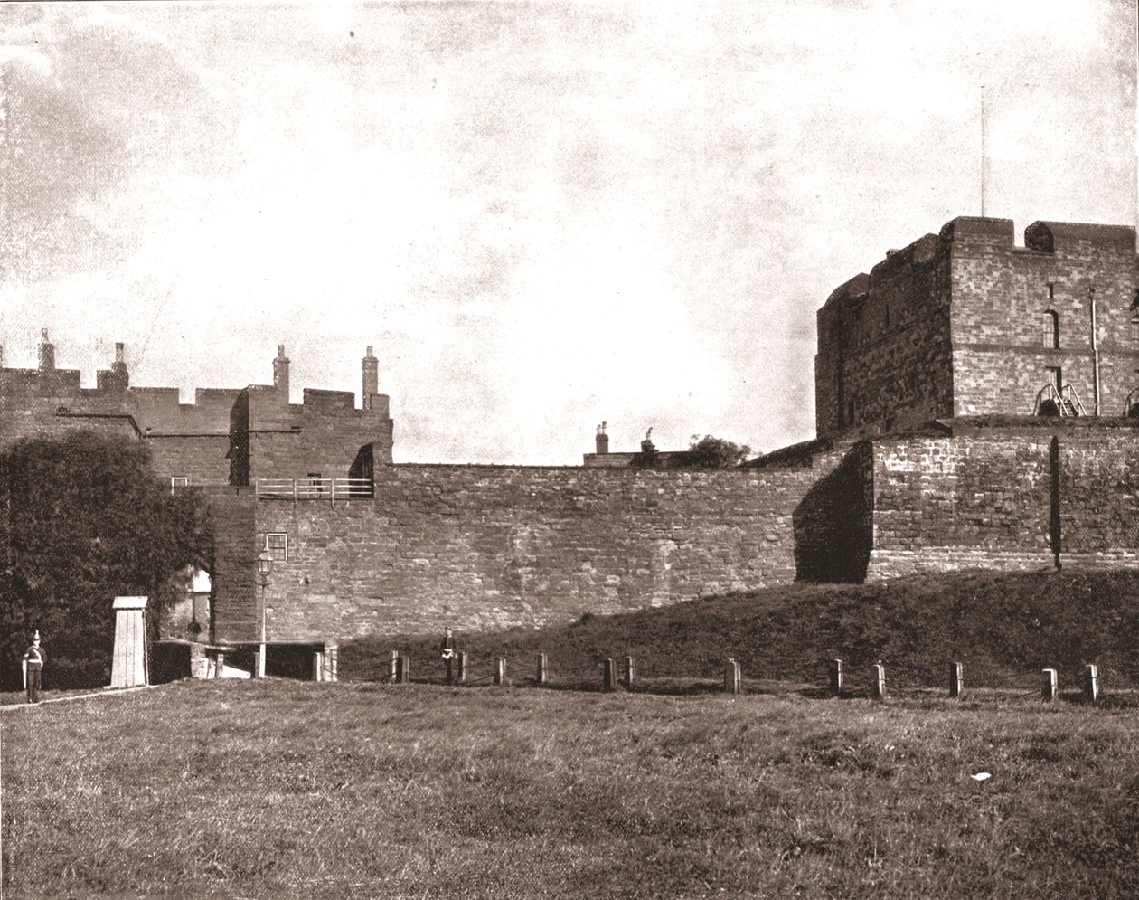 कार्लिसल कैसल, Cumbria, 1894। द्वारा अज्ञात