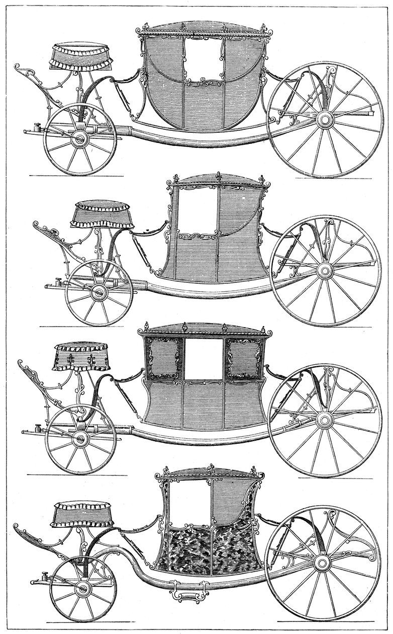 कैरिज, 1885 द्वारा अज्ञात
