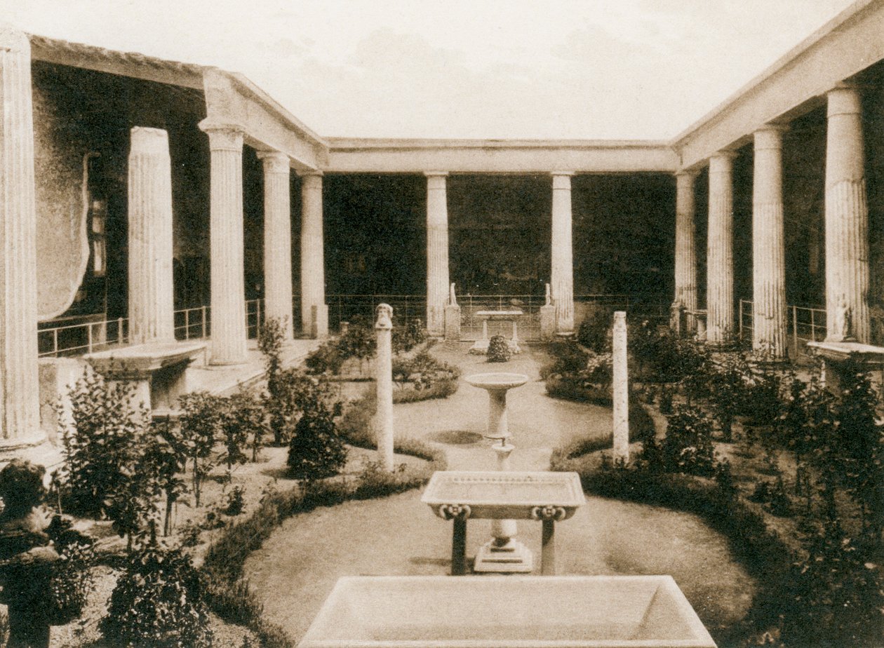 कासा दे वेट्टी, पोम्पेई, इटली, c1900s द्वारा अज्ञात