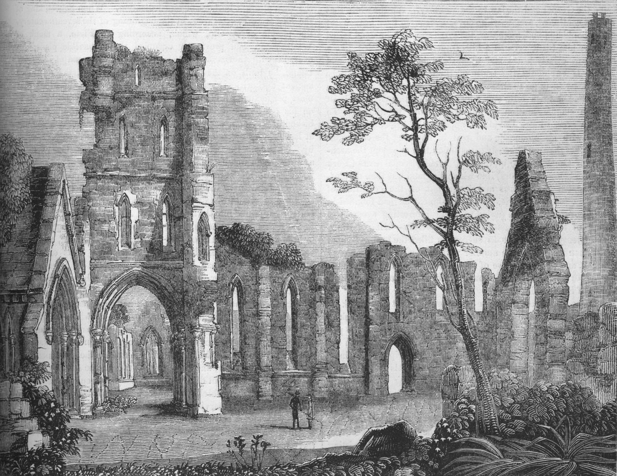1845 में किल्डारे का कैथेड्रल द्वारा अज्ञात