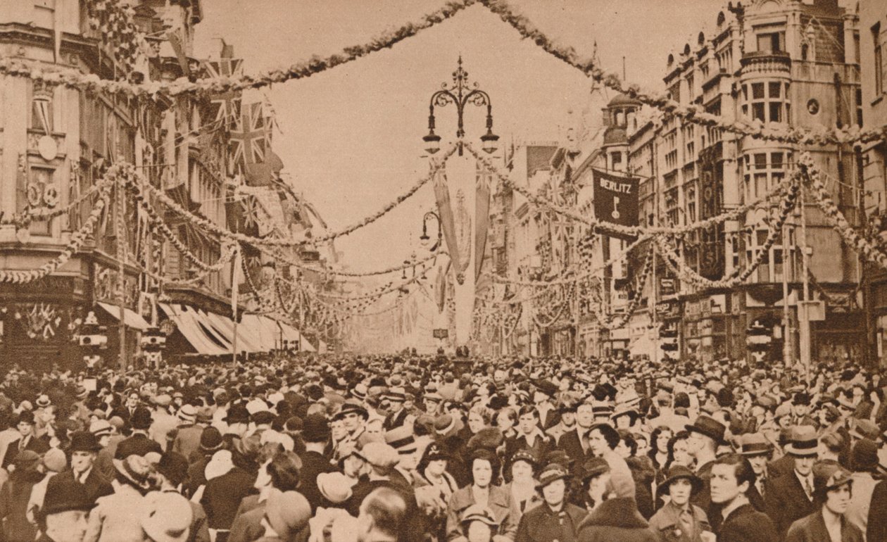 लंदन, किंग जॉर्ज पंचम, 1935 की रजत जयंती के लिए समारोह द्वारा अज्ञात