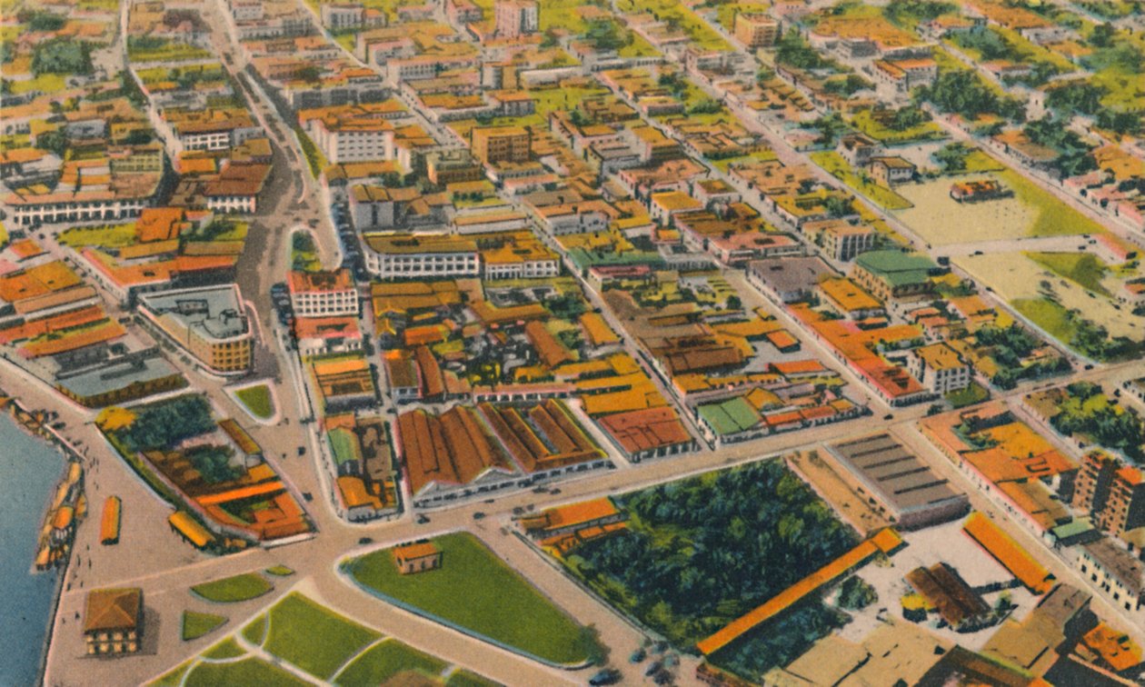 बैरेंक्विला का केंद्रीय खंड, c1940s द्वारा अज्ञात