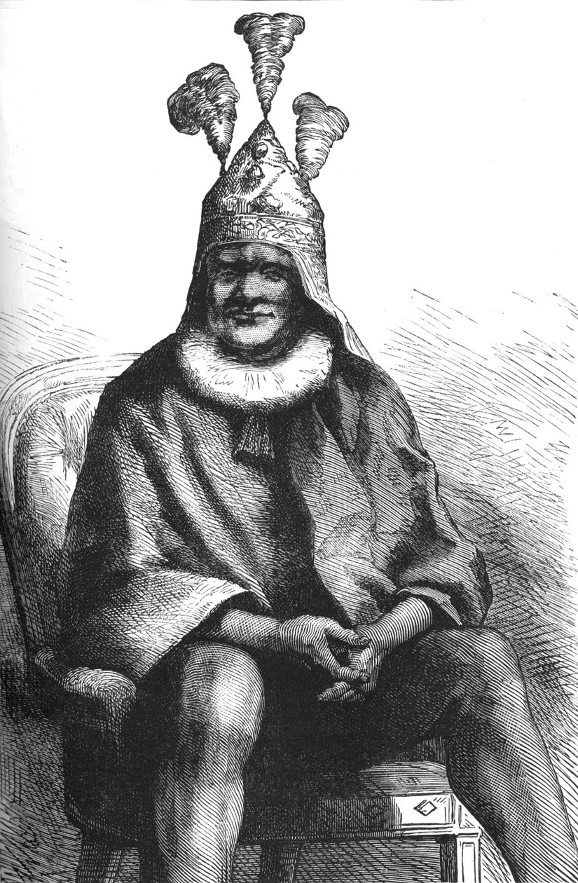 सेतुवेओ, जूलस के राजा, c1880 द्वारा अज्ञात