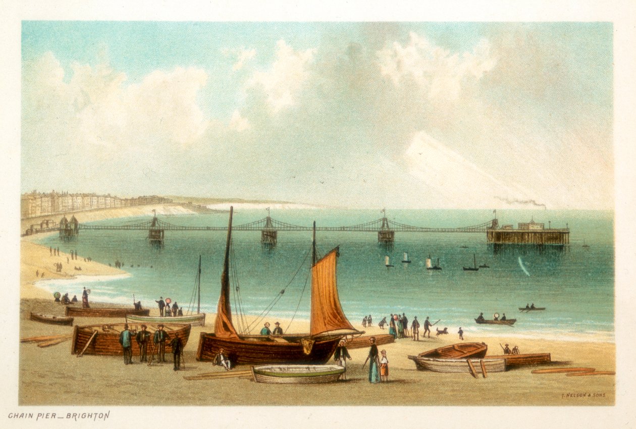 चेन घाट, ब्राइटन, ससेक्स, सी 1889 द्वारा अज्ञात