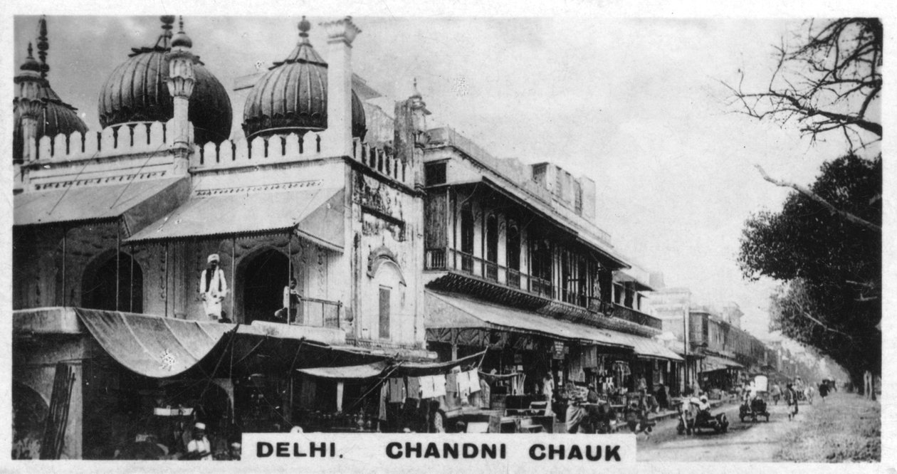 चांदनी चौक, दिल्ली, भारत, c1925 द्वारा अज्ञात
