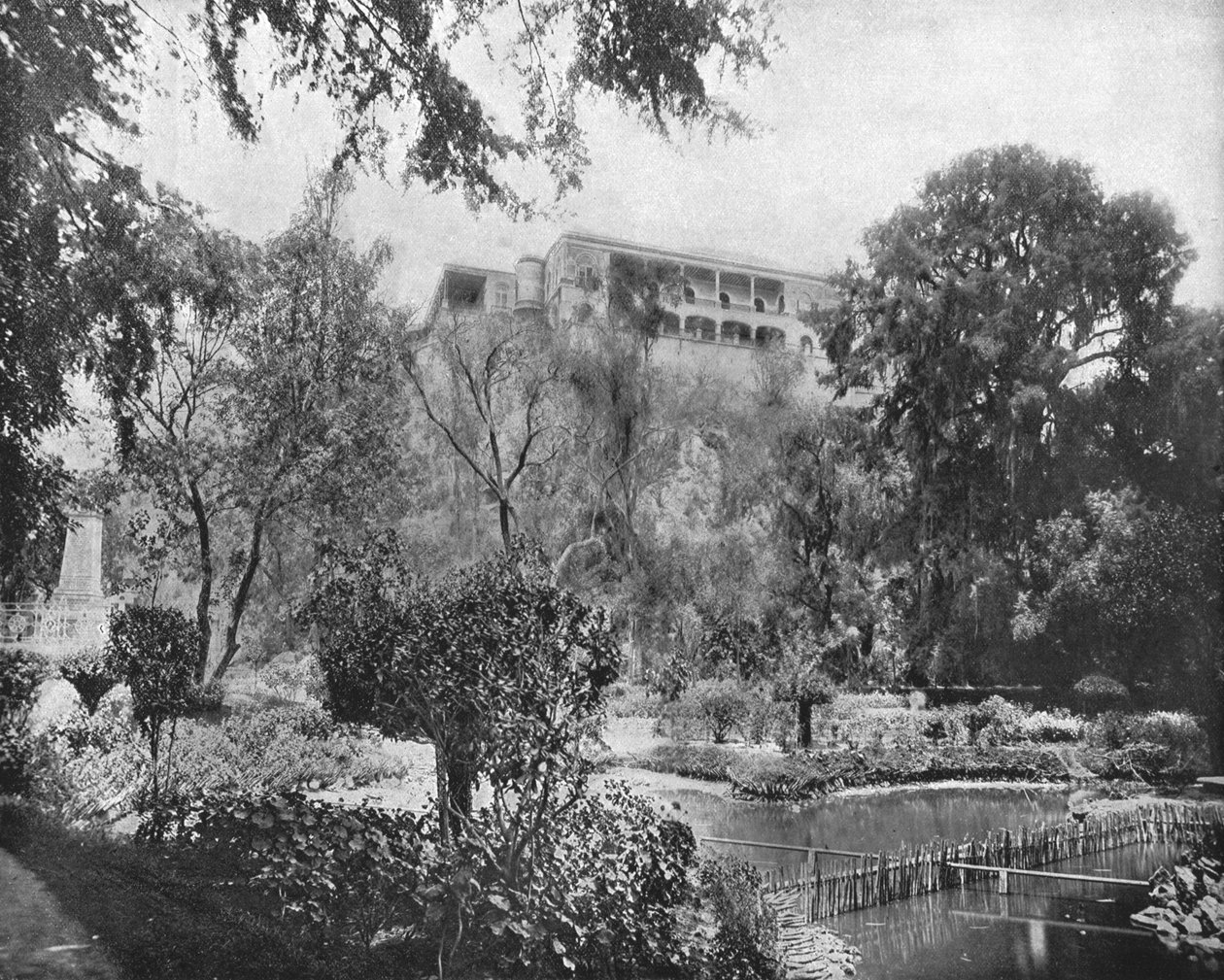 चापल्टेपेक, मैक्सिको सिटी, मैक्सिको, c1900। द्वारा अज्ञात