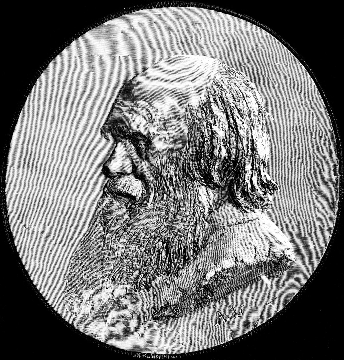 चार्ल्स डार्विन, 1882 द्वारा अज्ञात